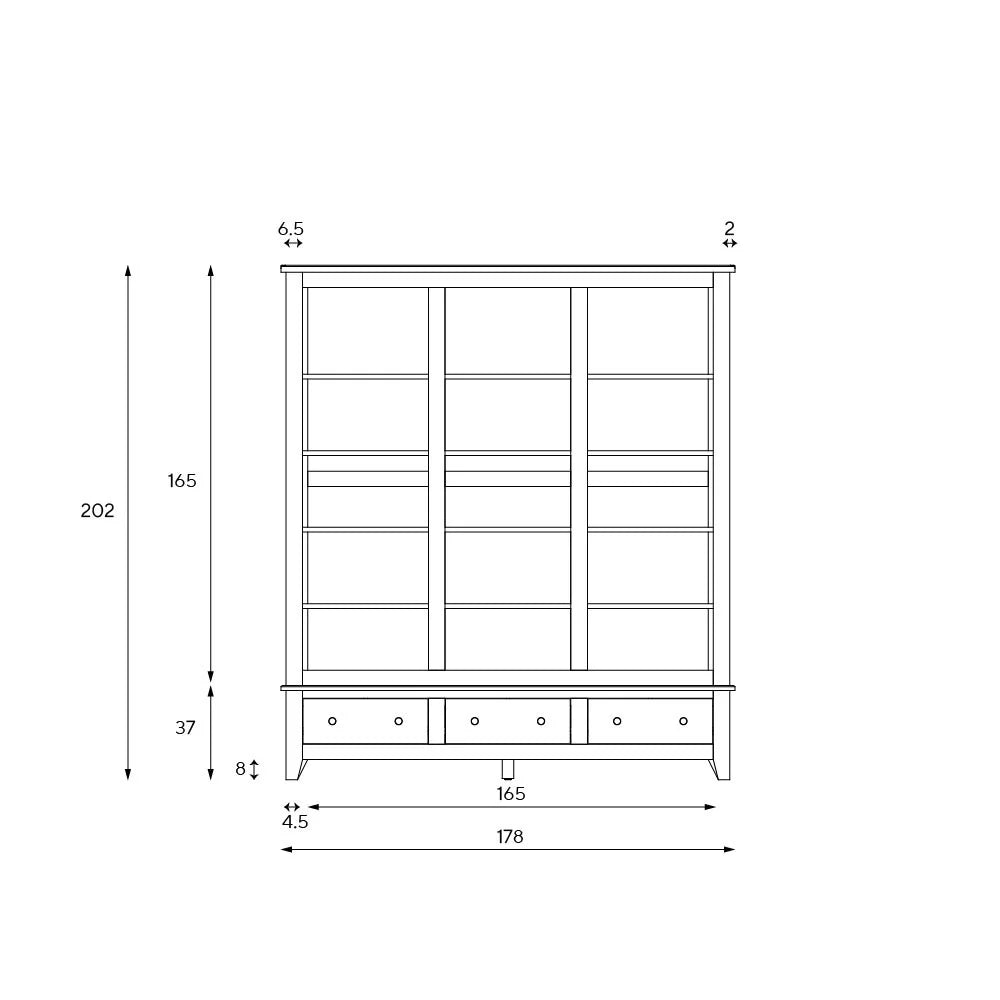 CHESTER LIMESTONE
Grand Bookcase Quality Furniture Clearance Ltd