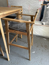 Load image into Gallery viewer, Stroud - 5 pes high bar set - Natural Finish Quality Furniture Clearance Ltd
