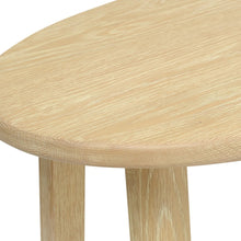 Load image into Gallery viewer, BERKELEY NORDIC OAK
Berkeley Nordic Oval Side Table Quality Furniture Clearance Ltd
