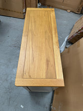 Load image into Gallery viewer, Lundy Stone Grey Single Pedestal Dressing Table Quality Furniture Clearance Ltd
