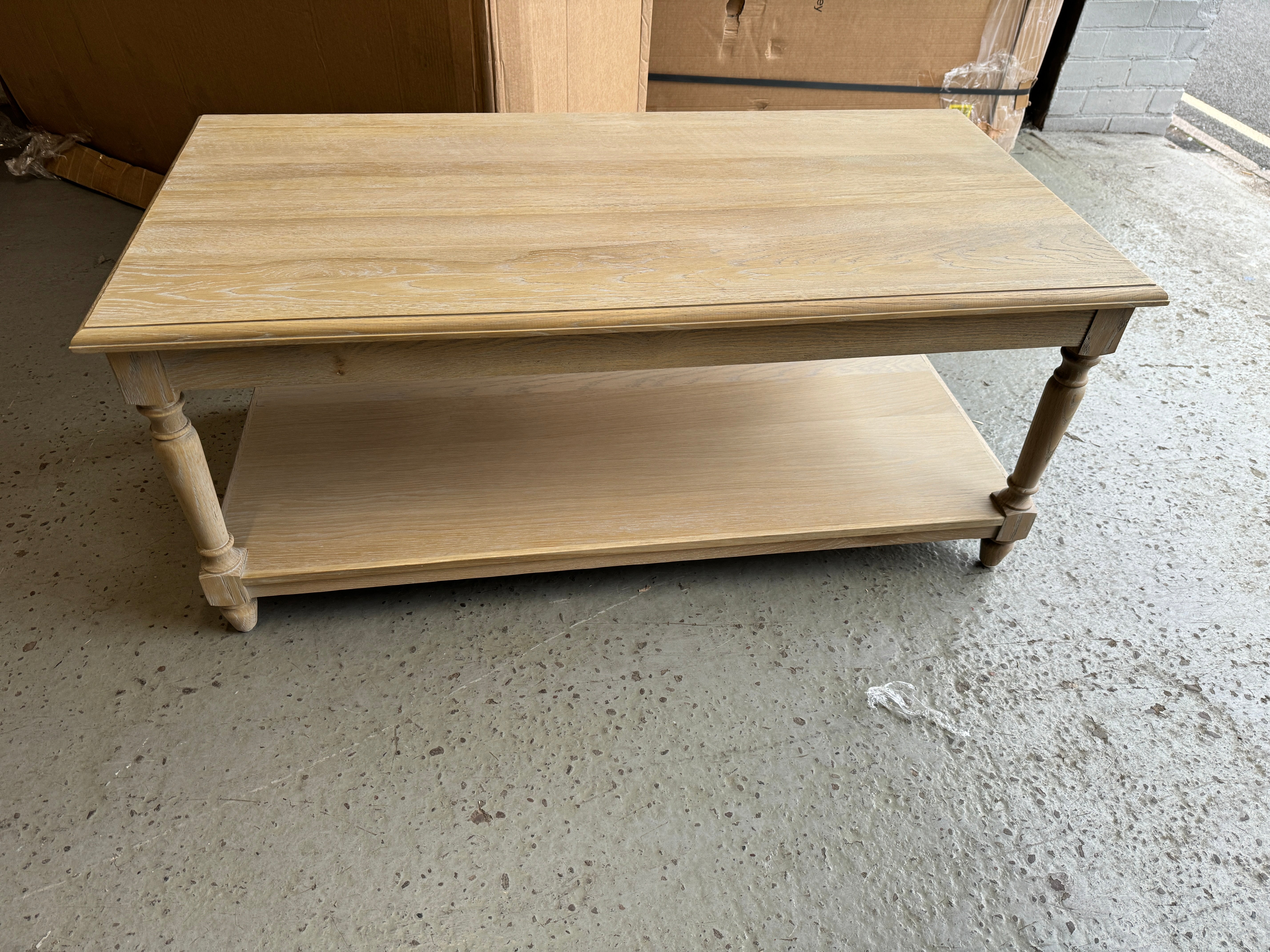 CAMILLE LIMEWASH OAK
Coffee Table Quality Furniture Clearance Ltd
