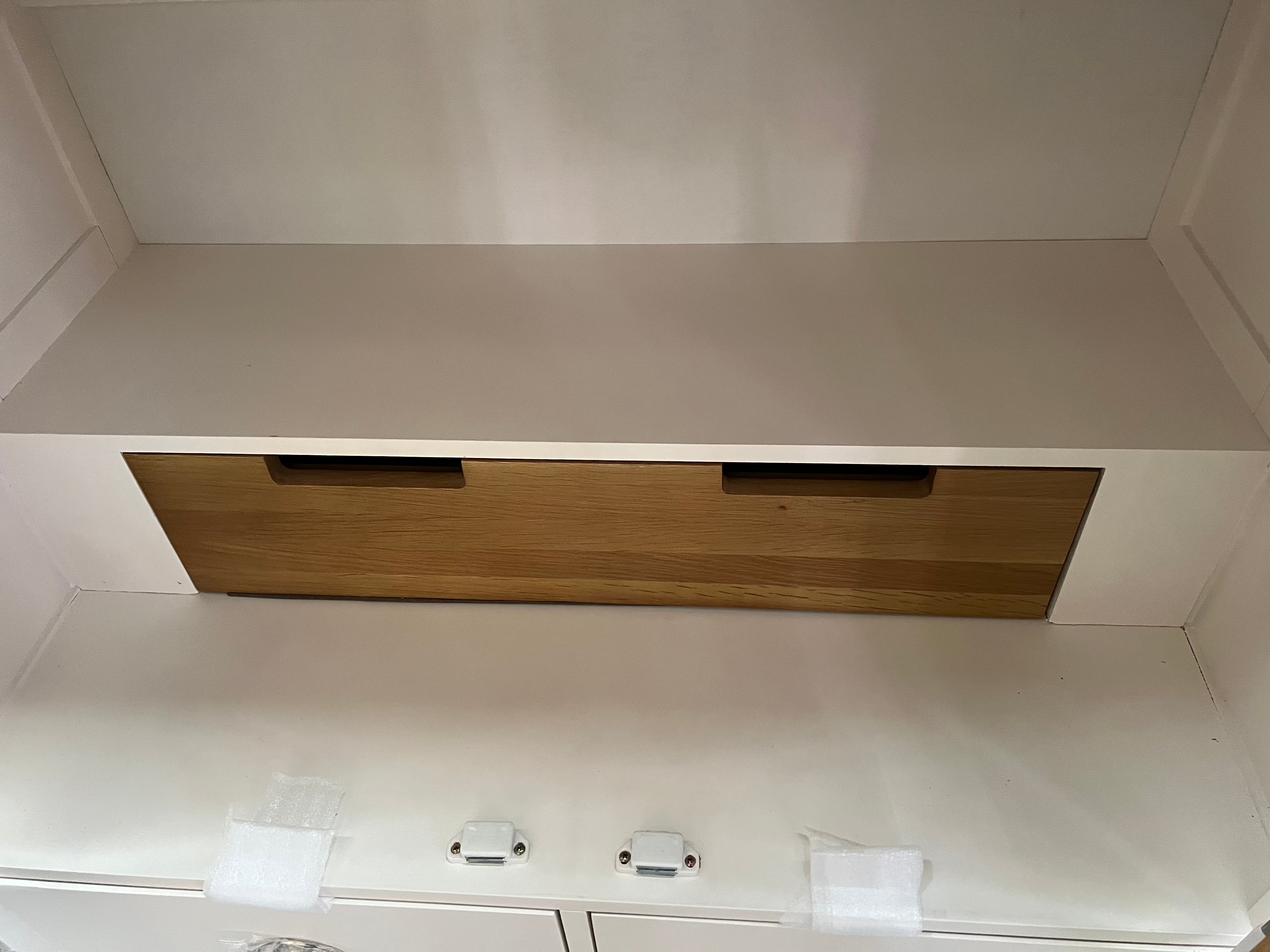 Hampshire ‘Country Life’ Double Larder - Cream Quality Furniture Clearance Ltd