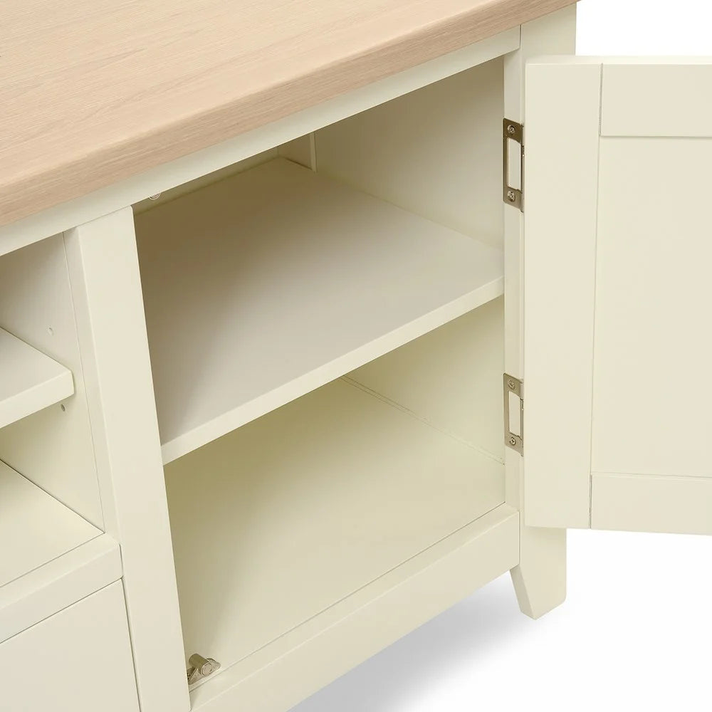 CHESTER CLASSIC CREAM
XXL TV Stand up to 90" Quality Furniture Clearance Ltd