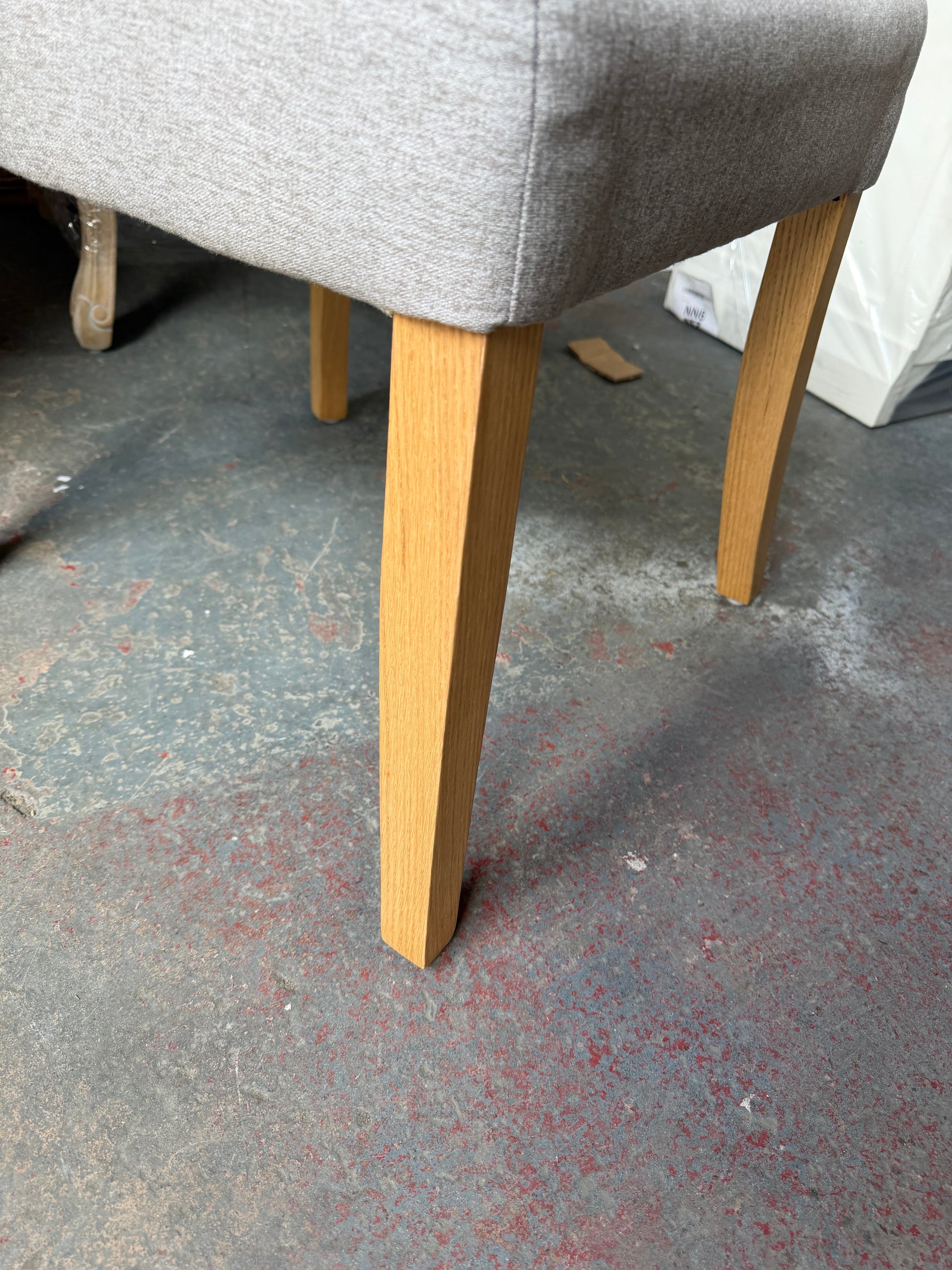 BLUEBELL
Upholstered Dining Chair Grey Quality Furniture Clearance Ltd