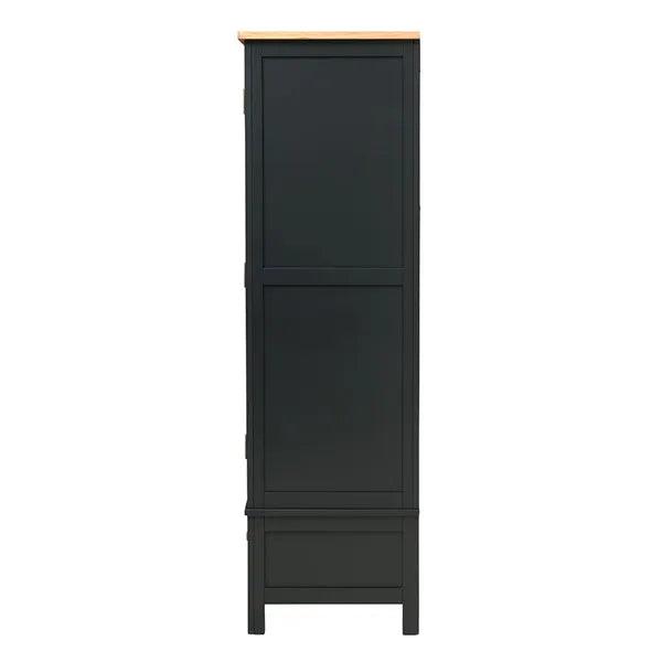 GLOUCESTER CHARCOAL  Triple Wardrobe Quality Furniture Clearance Ltd