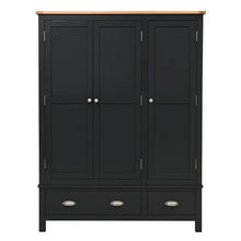 Load image into Gallery viewer, GLOUCESTER CHARCOAL  Triple Wardrobe Quality Furniture Clearance Ltd
