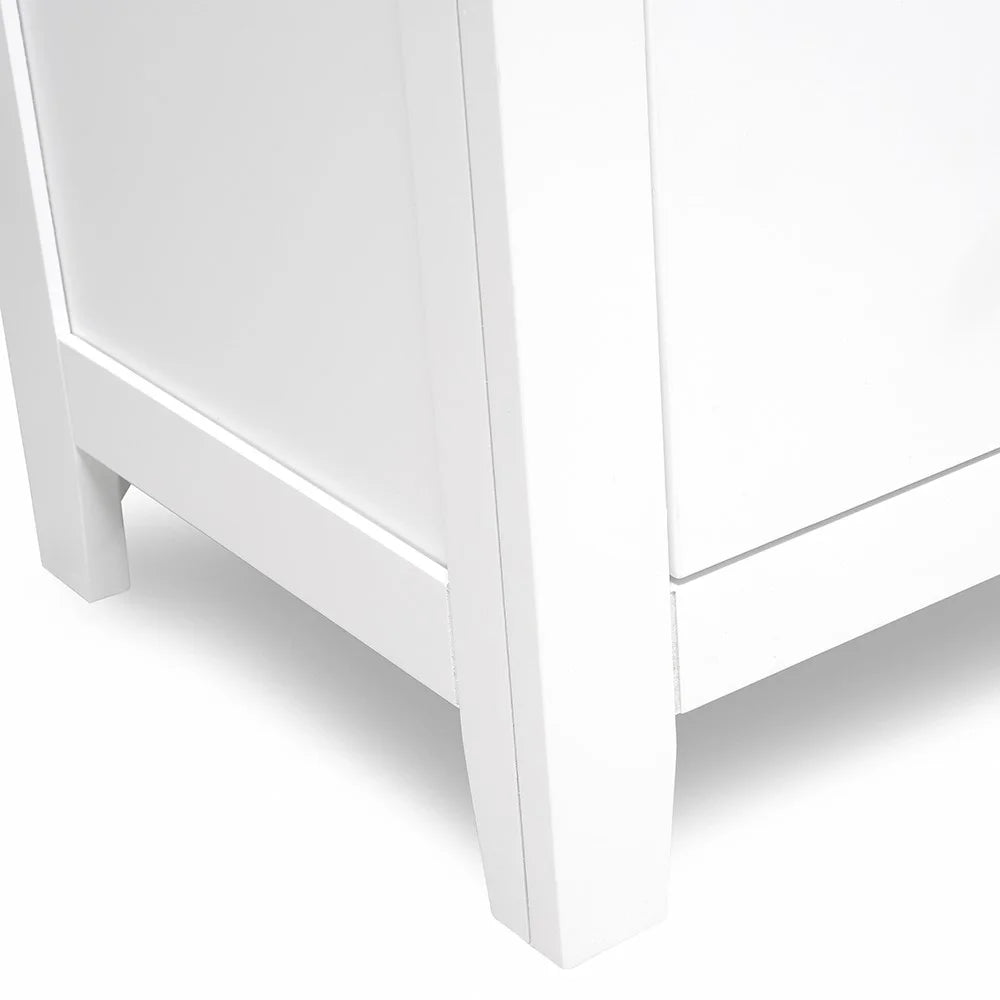CHESTER PURE WHITE
8 Drawer Chest Quality Furniture Clearance Ltd
