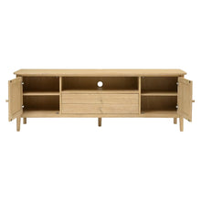 Load image into Gallery viewer, BERKELEY NORDIC OAK
Extra Large TV Unit 75" Quality Furniture Clearance Ltd
