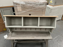 Load image into Gallery viewer, CHESTER DOVE GREY
Storage Shelf and Hooks Quality Furniture Clearance Ltd
