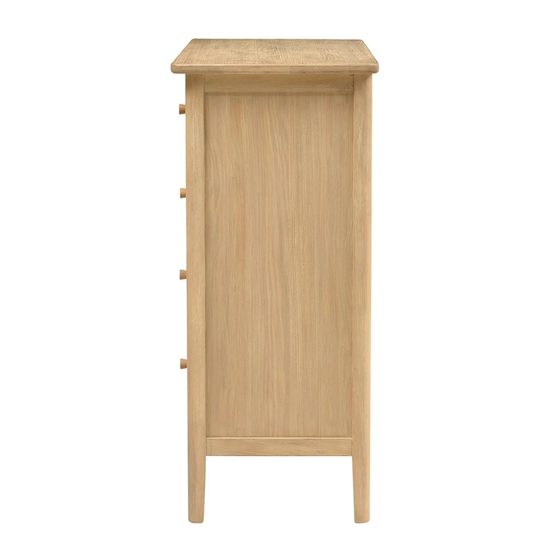 BERKELEY NORDIC OAK 4 Drawer Chest Quality Furniture Clearance Ltd