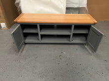 Load image into Gallery viewer, Sussex Storm Grey Widescreen TV Unit - Up to 60&quot; Quality Furniture Clearance Ltd

