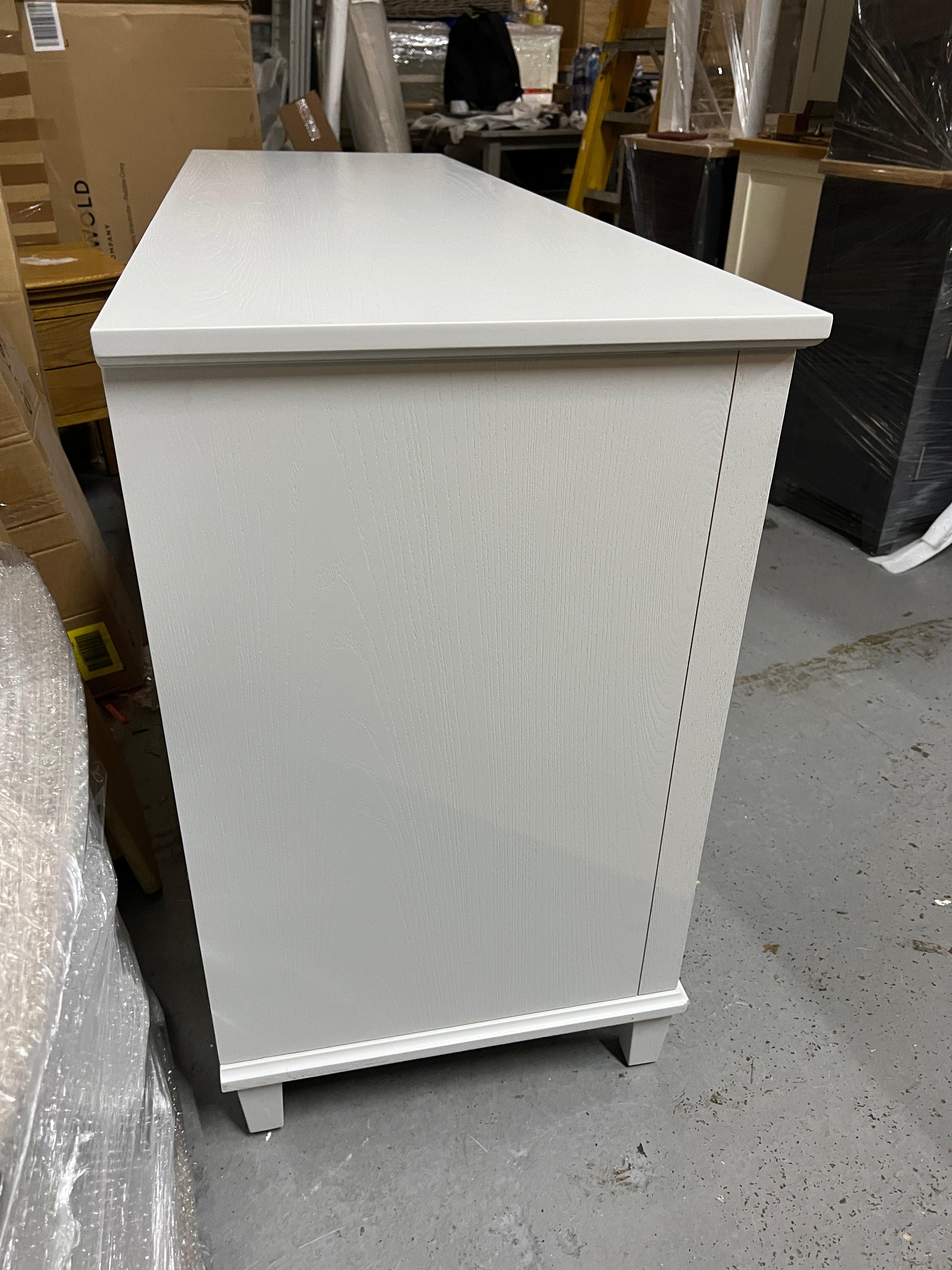 Charlbury Mineral Grey Large Sideboard With Drawers Quality Furniture Clearance Ltd