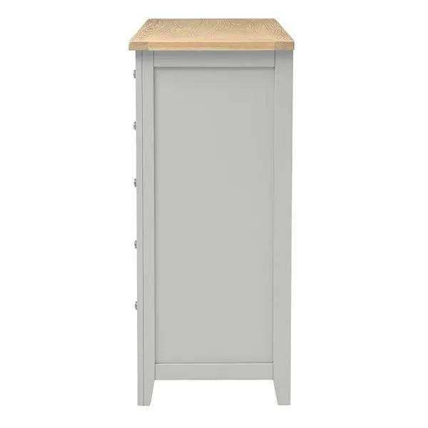 CHESTER DOVE GREY 4 over 3 Large Chest of Drawers Quality Furniture Clearance Ltd