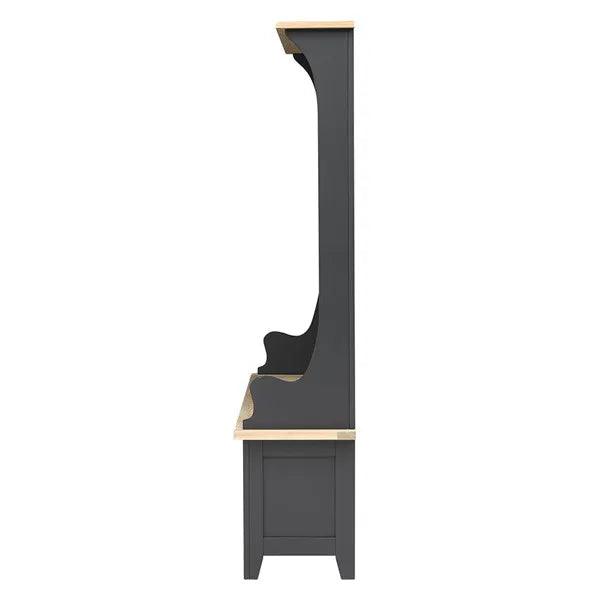 CHESTER CHARCOAL Hallway Tidy Quality Furniture Clearance Ltd