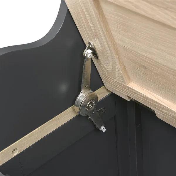 CHESTER CHARCOAL Hallway Tidy Quality Furniture Clearance Ltd