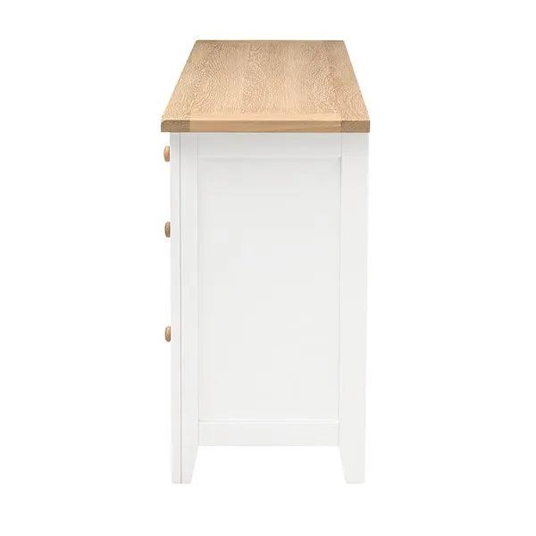 CHESTER PURE WHITE Dressing Table Quality Furniture Clearance Ltd