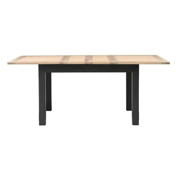 CHESTER CHARCOAL 4-6 Seater Extending Dining Table Quality Furniture Clearance Ltd