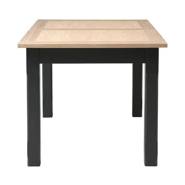 CHESTER CHARCOAL 4-6 Seater Extending Dining Table Quality Furniture Clearance Ltd