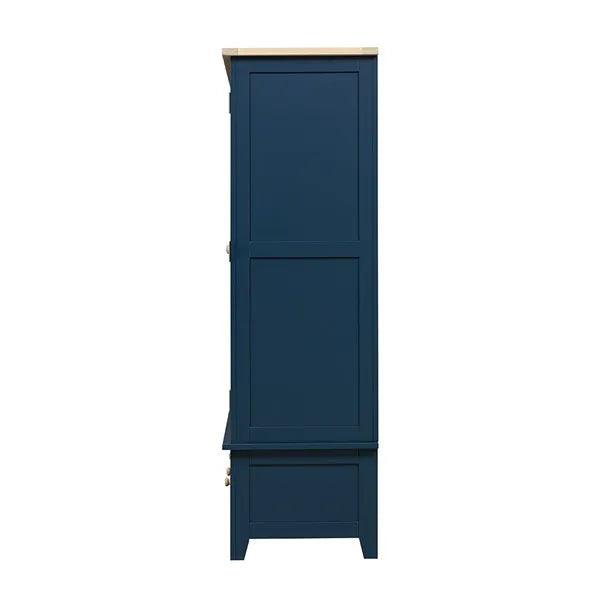 CHESTER MIDNIGHT BLUE Triple Wardrobe Quality Furniture Clearance Ltd