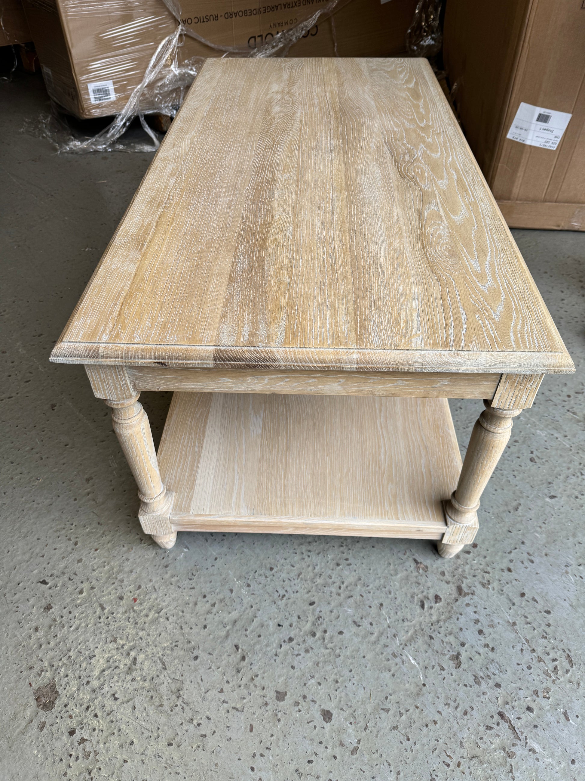 CAMILLE LIMEWASH OAK
Coffee Table Quality Furniture Clearance Ltd