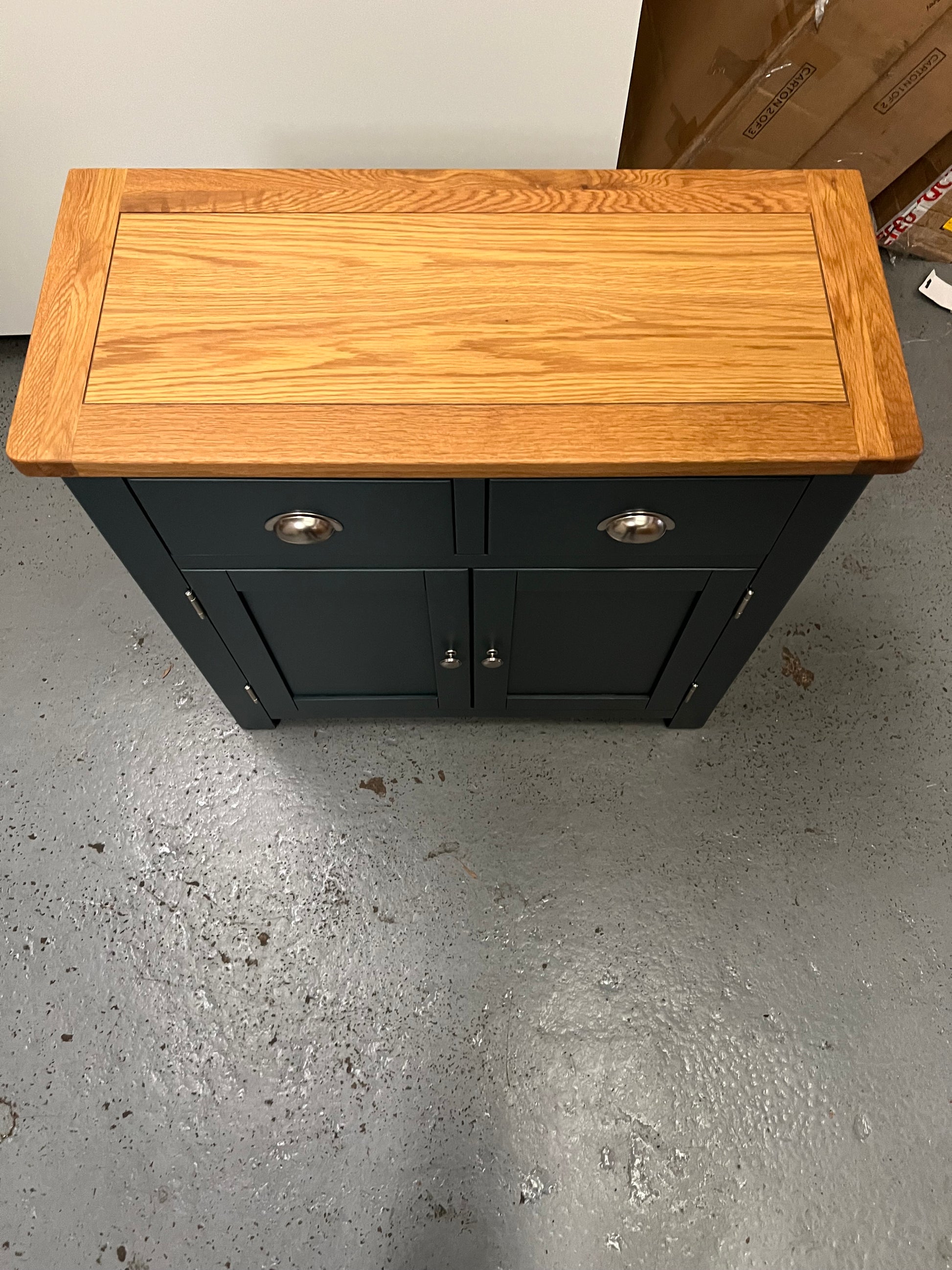 Westcote Inky Blue 2 Door 2 Drawer Sideboard furniture delivered