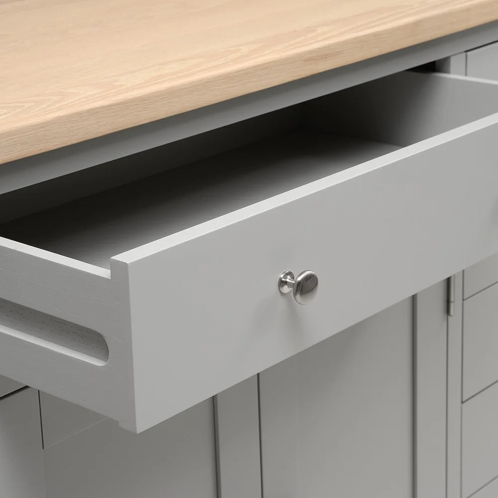Chester Dove Grey Grand Sideboard furniture delivered