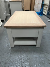 Load image into Gallery viewer, Dove Grey Coffee Table with Drawers furniture delivered 

