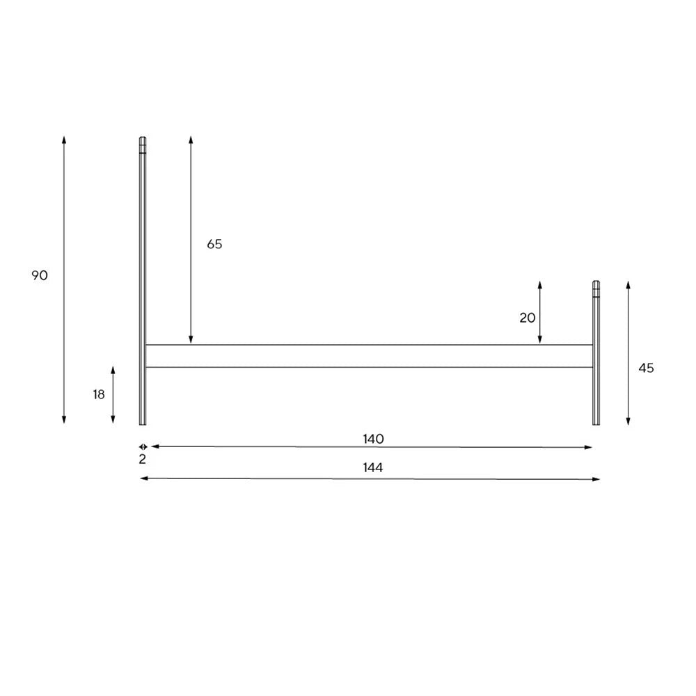 CHESTER OAK
Cot Bed Quality Furniture Clearance Ltd