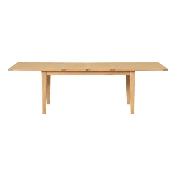 INGLESHAM WHITEWASH OAK 6-10 Seater Extending Dining Table Quality Furniture Clearance Ltd