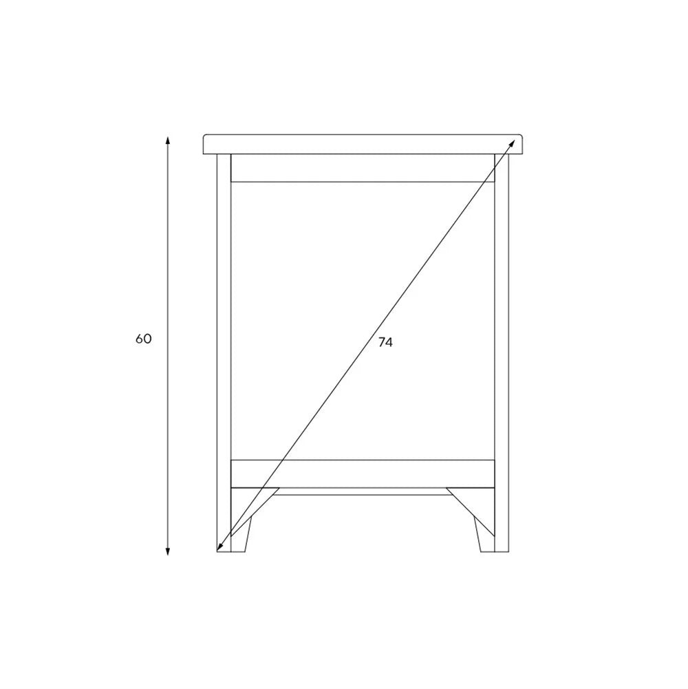 Set of 2 x CHESTER PURE WHITE
3 Drawer Bedside Tables Quality Furniture Clearance Ltd