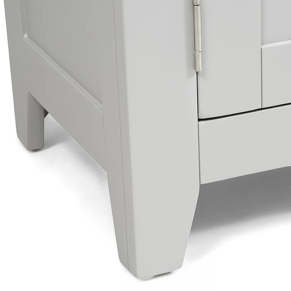 Chester Dove Grey Small Sideboard Quality Furniture Clearance Ltd