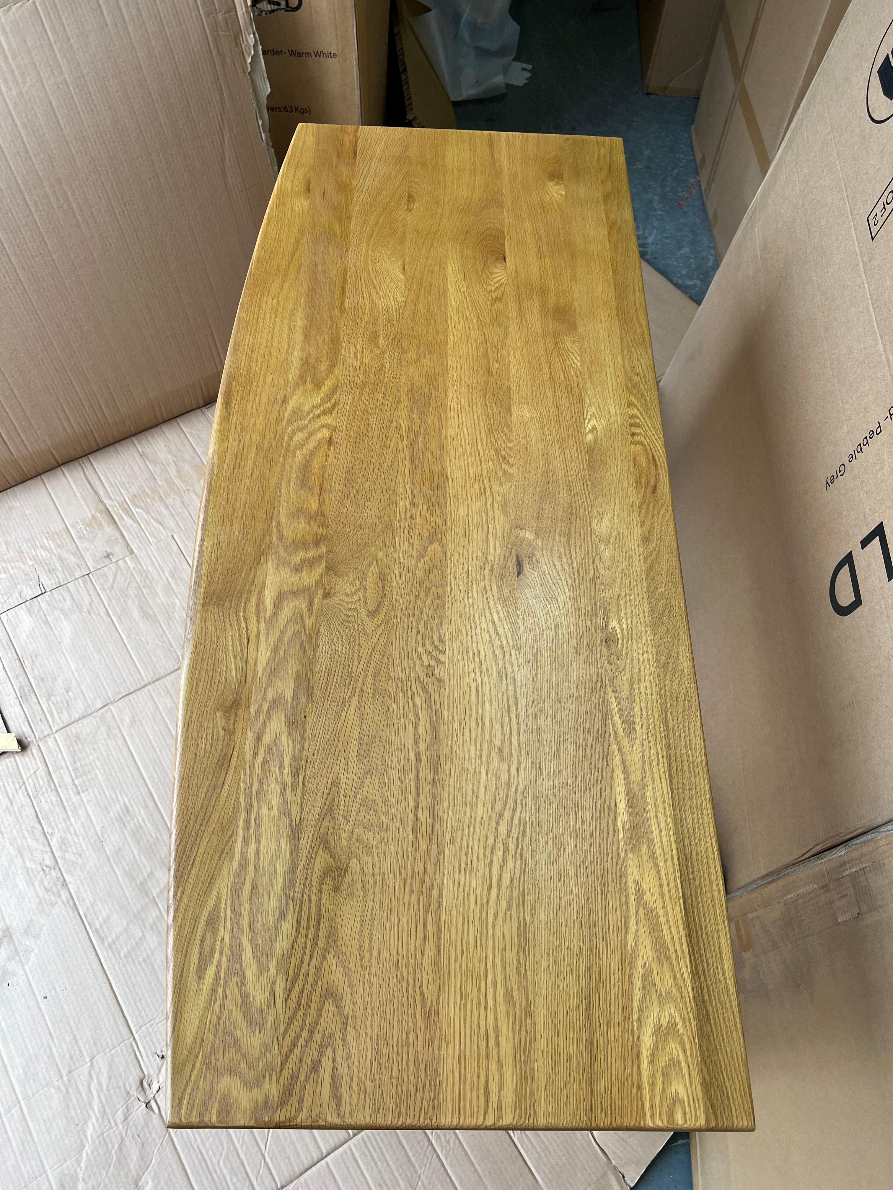 Winchcombe Oiled Oak Dressing Table Quality Furniture Clearance Ltd