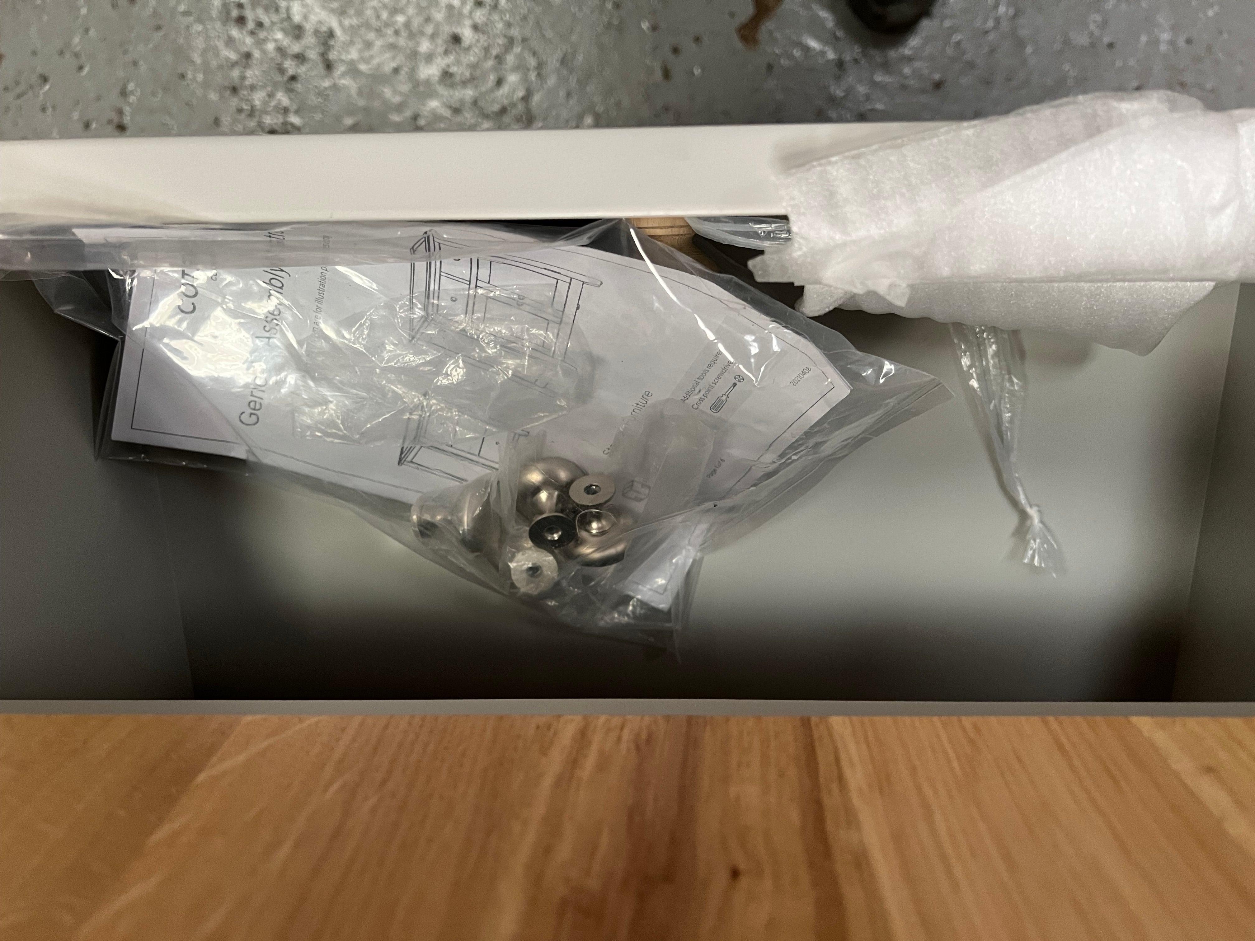 CHESTER DOVE GREY Butcher Block Island Quality Furniture Clearance Ltd