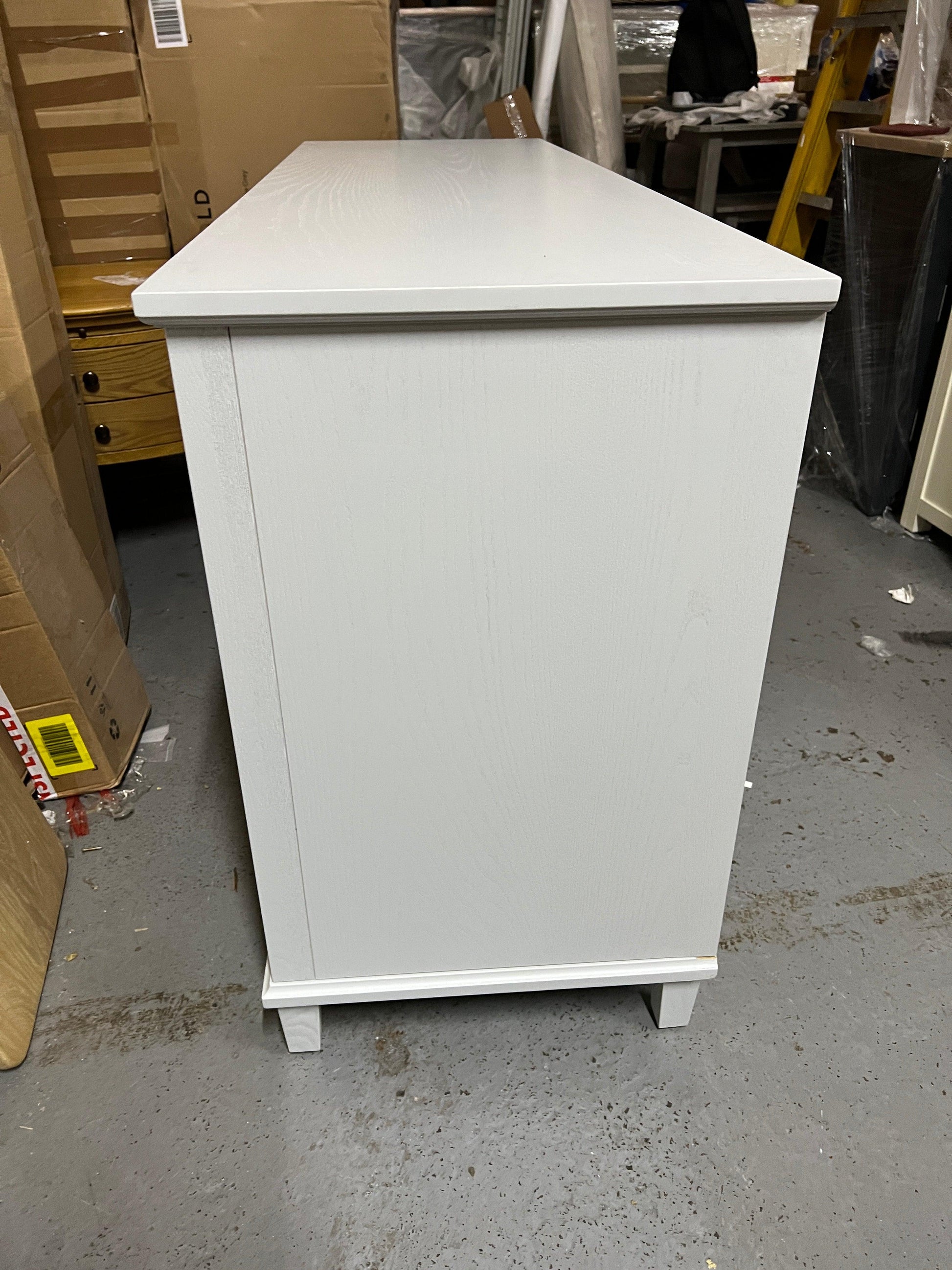 Charlbury Mineral Grey Large Sideboard With Drawers Quality Furniture Clearance Ltd