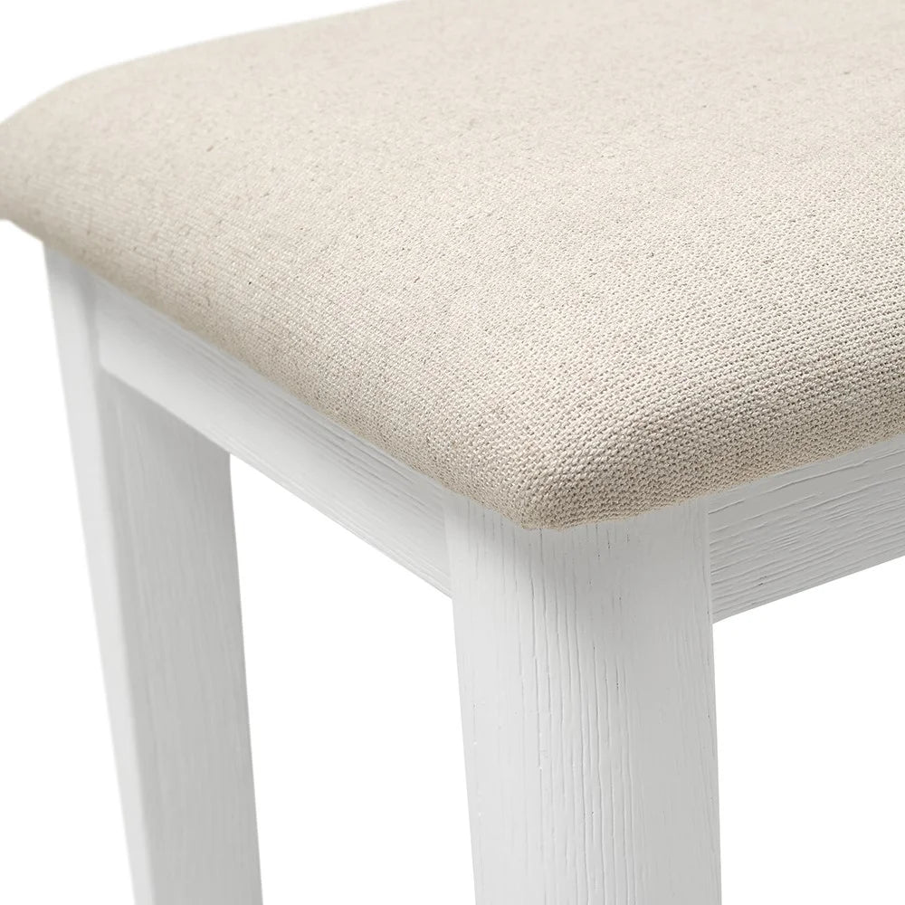BERKELEY WHITE OAK
Dressing Table Stool Quality Furniture Clearance Ltd