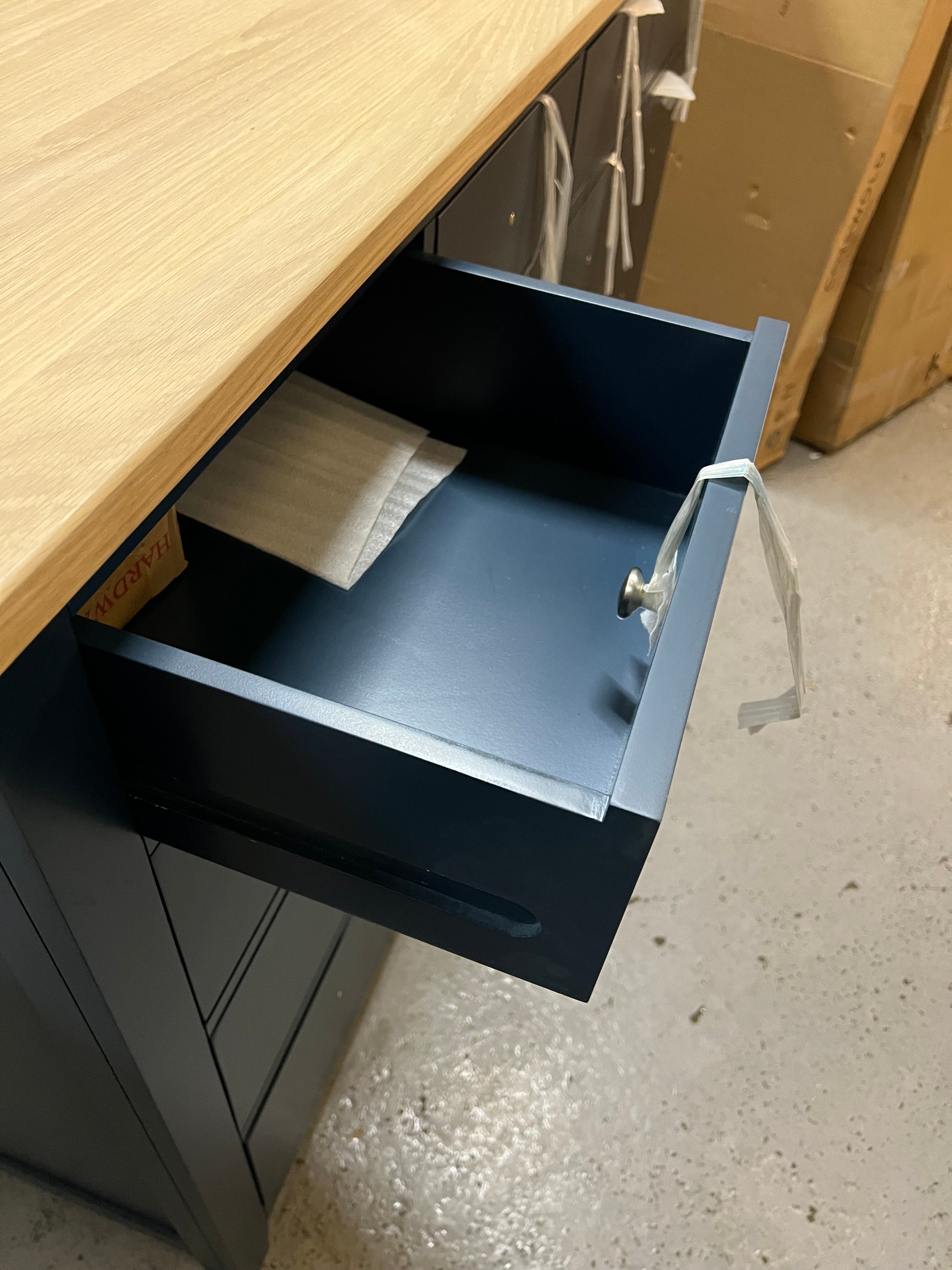 Chester Midnight Blue 10 Drawer Chest Quality Furniture Clearance Ltd