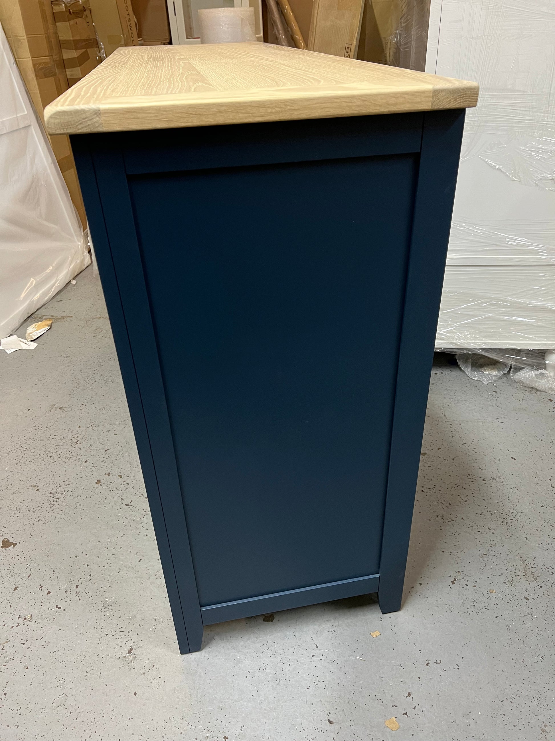 Chester Midnight Blue 10 Drawer Chest Quality Furniture Clearance Ltd