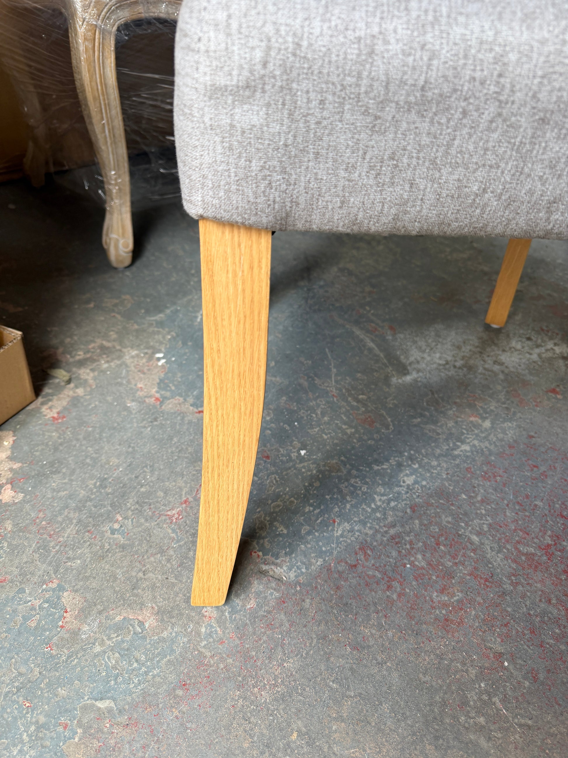 BLUEBELL
Upholstered Dining Chair Grey Quality Furniture Clearance Ltd