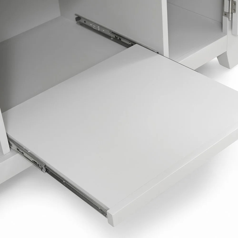 CHESTER DOVE GREY Hideaway Home Office Quality Furniture Clearance Ltd