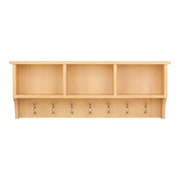 INGLESHAM WHITEWASH OAK
Storage Shelf and Hooks Quality Furniture Clearance Ltd