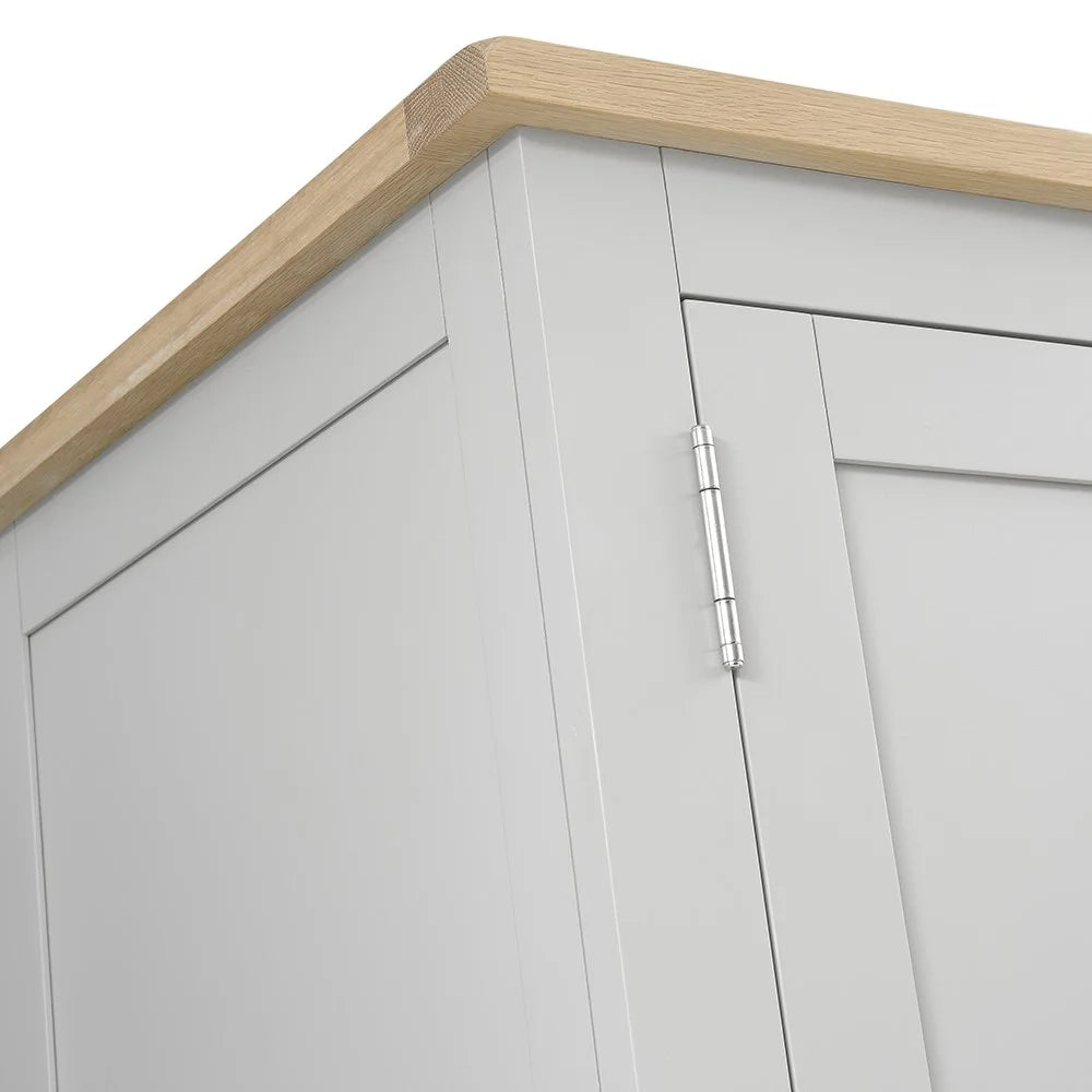 CHESTER DOVE GREY Hideaway Home Office Quality Furniture Clearance Ltd