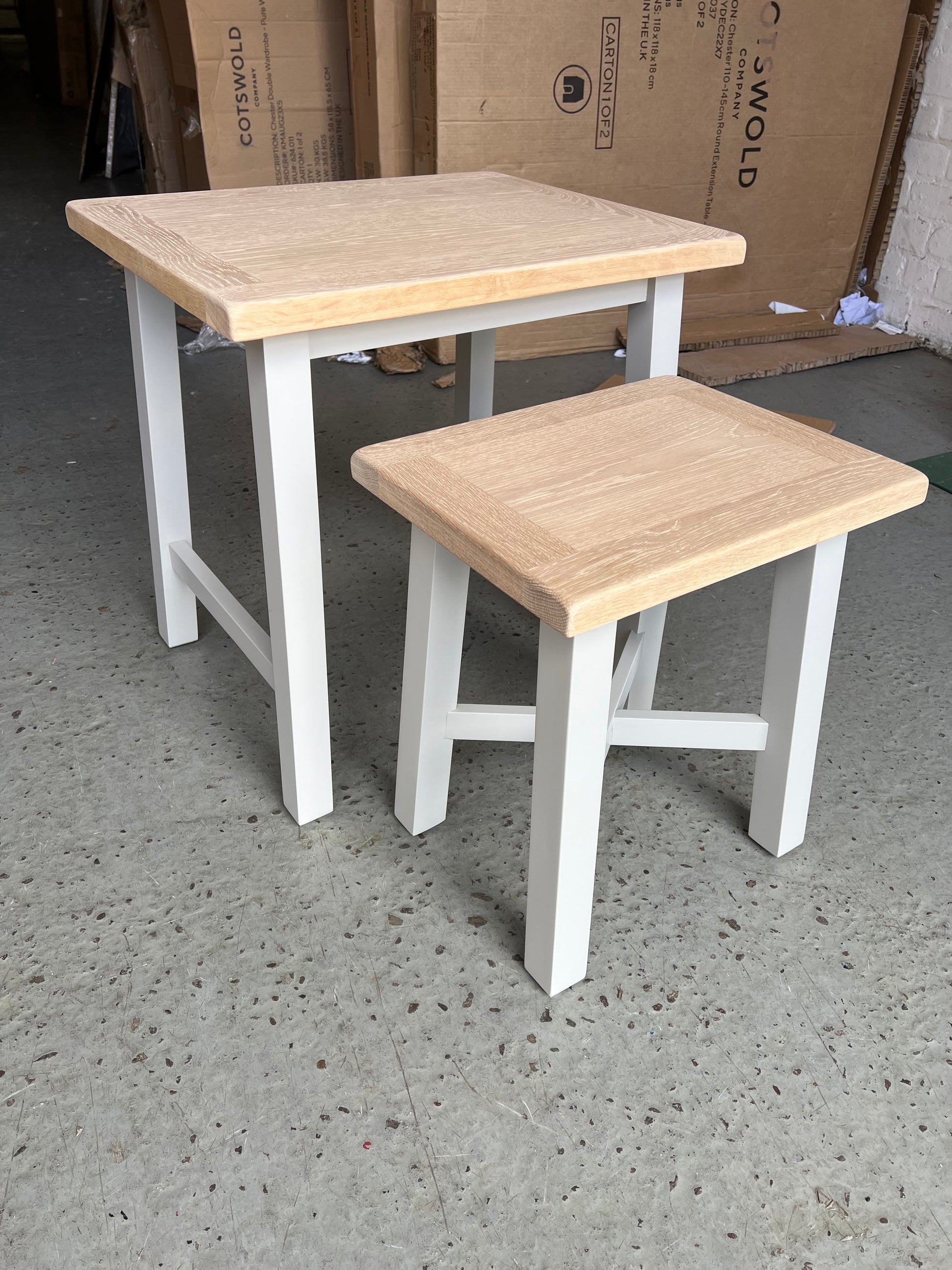 CHESTER DOVE GREY
Nest of Tables Quality Furniture Clearance Ltd