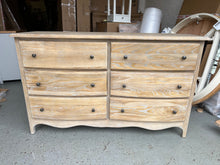 Load image into Gallery viewer, Camille Limewash Oak 6 Drawer Chest Quality Furniture Clearance Ltd
