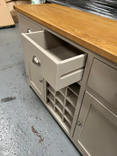 Load image into Gallery viewer, LUNDY STONE
Sideboard with Wine Rack Quality Furniture Clearance Ltd
