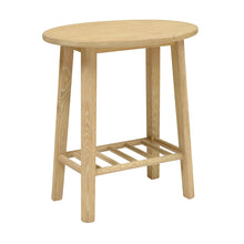 Load image into Gallery viewer, BERKELEY NORDIC OAK
Berkeley Nordic Oval Side Table Quality Furniture Clearance Ltd
