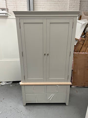 Chester Dove Grey Double Larder furniture delivered