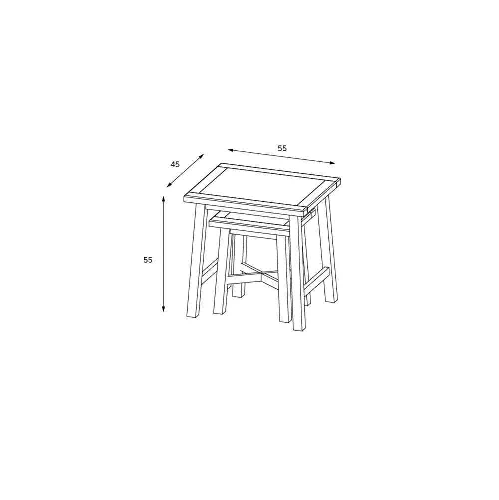 CHESTER CLASSIC CREAM
Nest of Tables Quality Furniture Clearance Ltd