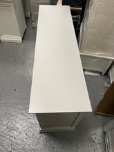 Load image into Gallery viewer, CHANTILLY PEBBLE GREY Double Pedestal Dressing Table Quality Furniture Clearance Ltd
