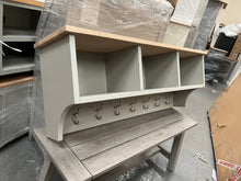 Load image into Gallery viewer, CHESTER DOVE GREY
Storage Shelf and Hooks Quality Furniture Clearance Ltd
