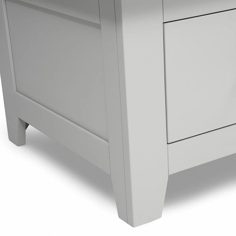 Chester Dove Grey Double Wardrobe furniture delivered